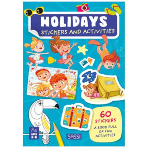 SallyAnn DelVino - Holidays. Stickers and activities. Ediz. illustrata - Foto 1
