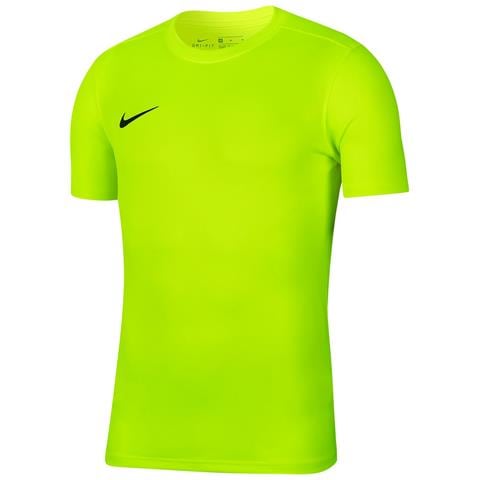 T-Shirt Dry Park Vii Jr Bv6741-702 Bambino Taglia S Colore Verde Fluorescente - Foto 1