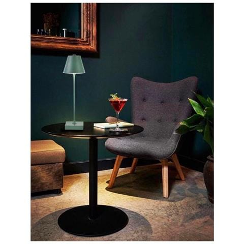 Lampada 10 Watt Luce Bianca Calda Naturale Lume Da Tavolo Ricaricabile Usb Verde - Foto 1