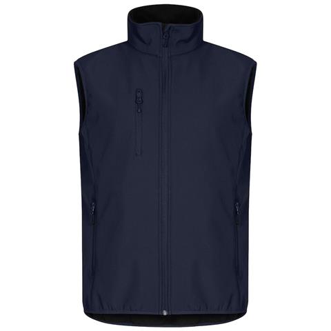 Classic Softshell Vest Blu Scuro M - Foto 1