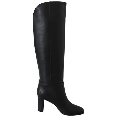 Scarpe Stivaletti Madalie 80 In Pelle Nera - Eu37/us6.5 - Foto 1