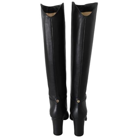 Scarpe Stivaletti Madalie 80 In Pelle Nera - Eu37/us6.5 - Foto 5