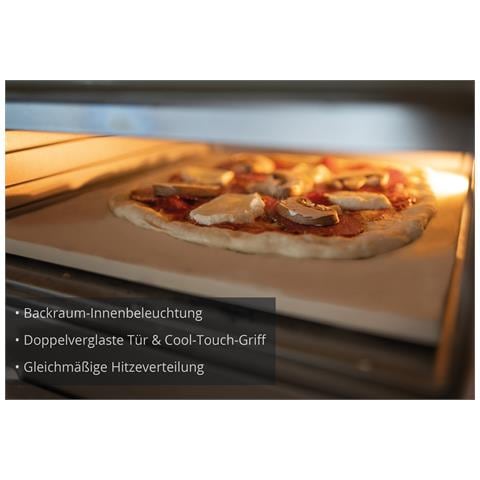 68806 macchina e forno per pizza 1 pizza (e) 1700 W Acciaio inox - Foto 2