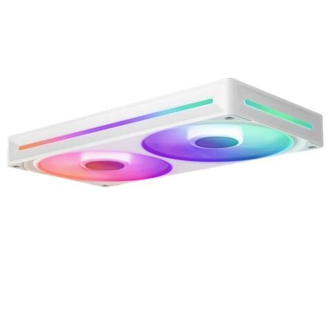 RF-U24HF-W1 sistema di raffreddamento per computer Case per computer Ventilatore Bianco - Foto 2