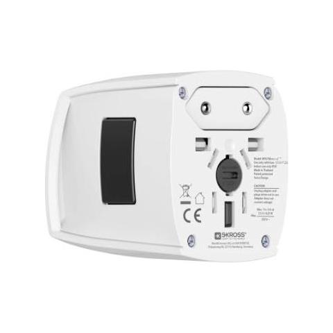 Muv Micro Adattatore Per Presa Di Corrente Universale Bianco - Foto 2
