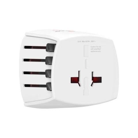 Muv Micro Adattatore Per Presa Di Corrente Universale Bianco - Foto 3