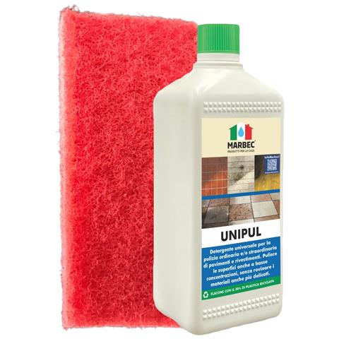 Unipul 1lt + Tampone Rosso - Pulizia Pavimenti - Foto 1