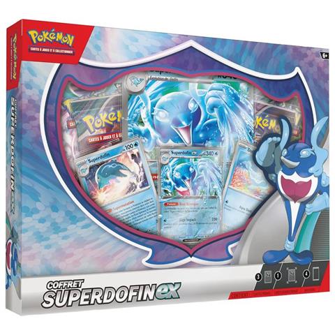 Set Di 4 Booster Superdofin Ex E Carte Promozionali, Multicolore - Foto 1