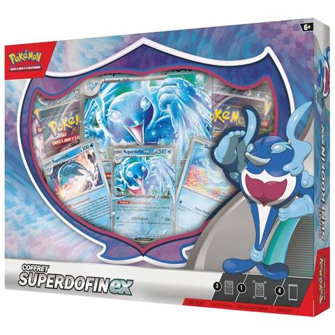 Set Di 4 Booster Superdofin Ex E Carte Promozionali, Multicolore - Foto 2