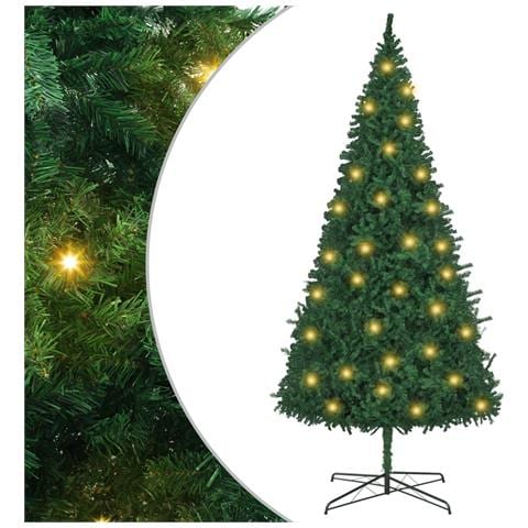 Albero di Natale artificiale preilluminato 400 cm Verde - Foto 1