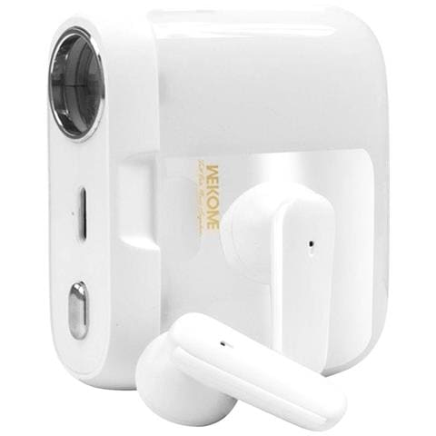 Auricolari Tws Modello S28 Con Funzione Proiettore E Custodia 400mah, Bianco - Foto 1