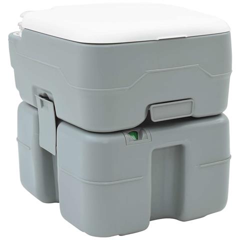 Toilette da Campeggio Grigio 41.5 x 36.5 x 42 cm Plastica - Foto 1