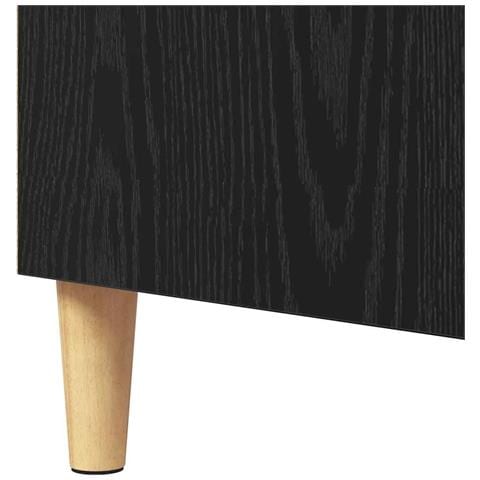 Credenza Rovere nero 57 x 35 x 89.5 cm Legno multistrato - Foto 9