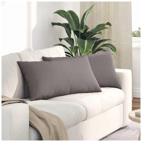 Cuscini da Divano 2 pcs Talpa 80 x 40 cm Tessuto - Foto 2