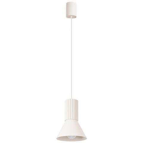 Lampada A Sospensione Estria 1 Beige Sl. 1870 - Soppalco Lampada A Sospensione Beige 120x14x14 Cm - Foto 2