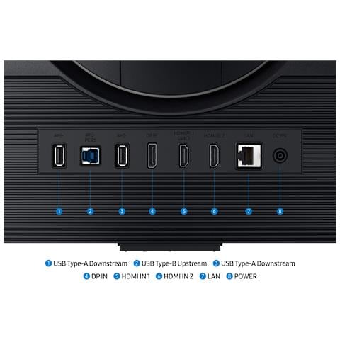 Monitor Gaming 27" LCD Flat Odyssey G7 G70F 4K Ultra HD Tempo di risposta 1 ms - Foto 15