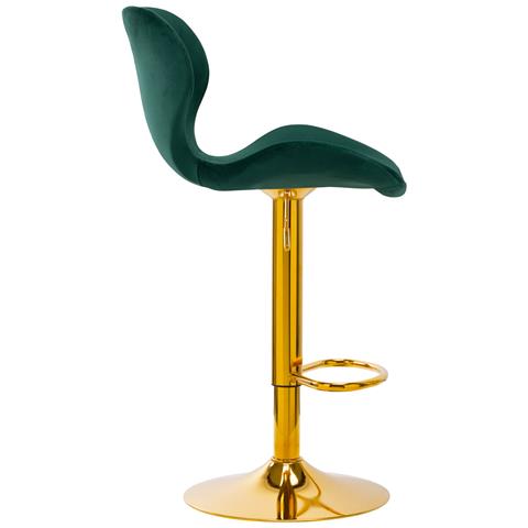 SGABELLO BAR QS-B15 VELLUTO VERDE - Foto 2