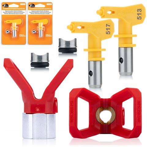 Osservatore Di Ugello Per Spruzzatore + Ugelli Ultra Spray Modello 513 E 517 - Compatibile Con Pistole Verniciatura 7/8'' - Foto 1