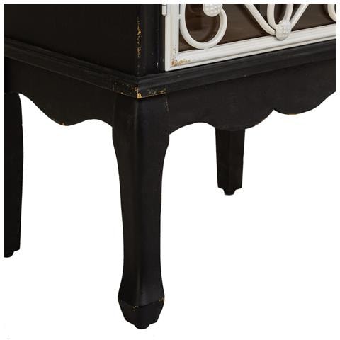 Vetrina In Legno Nero E Metallo 50x36x100,5h - Foto 8