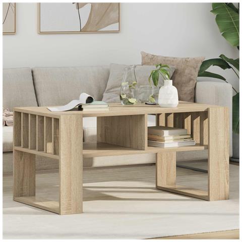 Tavolino da salotto Rovere Sonoma 92 x 49,5 x 45 cm - Foto 2