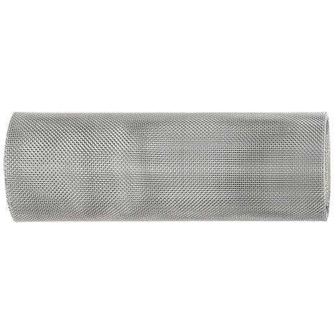 Rete per schermatura 20 x 500 cm 20 Mesh Argento - Foto 2