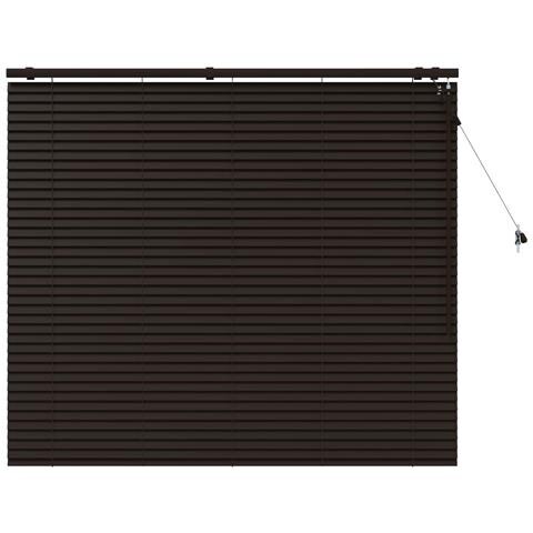 Tenda Veneziana Marrone Scuro 155 x 130 cm 35 mm - Foto 1