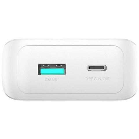 Mini Power Bank Con Cavi Integrati Jr-pbc06 30w 10000mah - Bianco - Foto 1