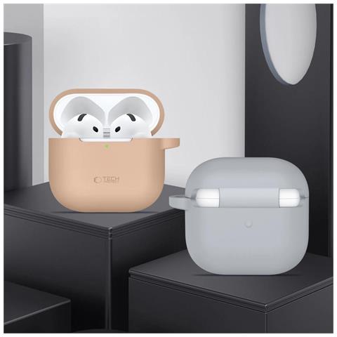 Coperchio In Silicone Per Airpods 4 - Rosa - Foto 6