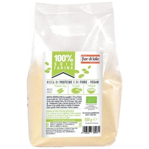 Farina Integrale di Soja 500 g - Foto 1