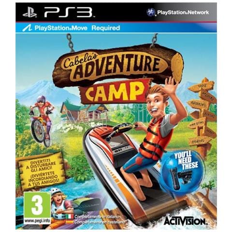 PS3 - Cabela's Adventure Camp (Software per Playstation Move)  - Foto 7