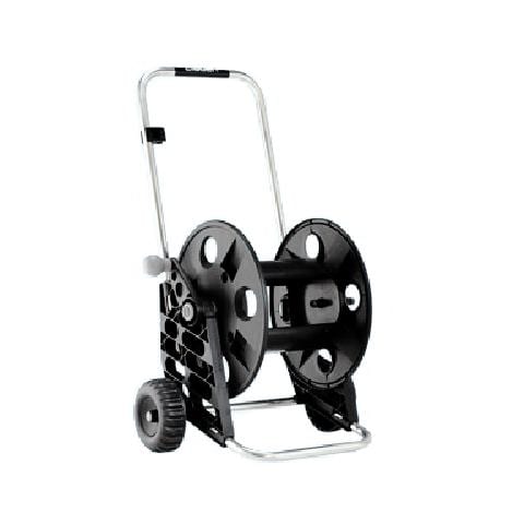 Avvolgitubo manuale plastica e alluminio con ruote - Foto 1