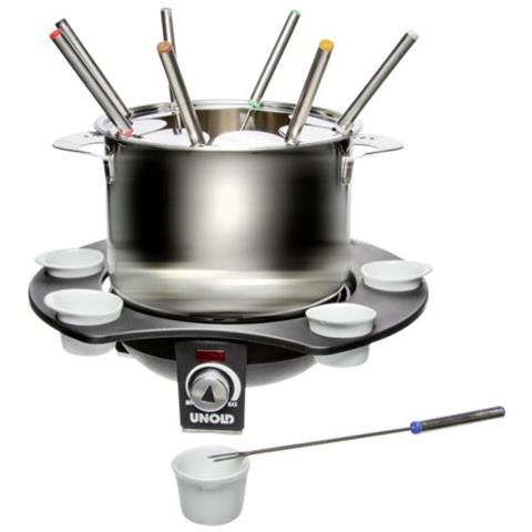 Fondue Elegance 48645 Fonduta Capacità 1.5 Litri Potenza 100 Watt Colore Silver - Foto 8
