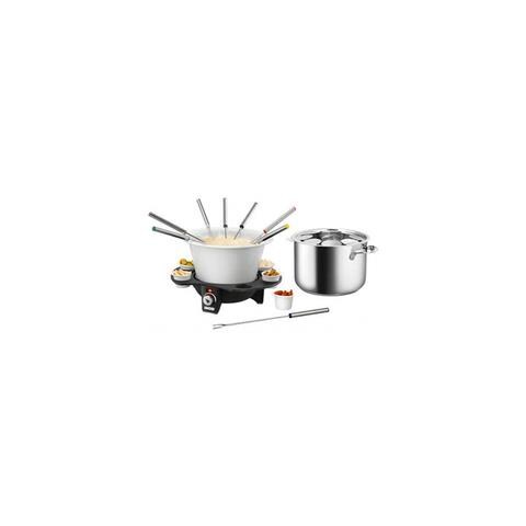 Fondue Elegance 48645 Fonduta Capacità 1.5 Litri Potenza 100 Watt Colore Silver - Foto 1