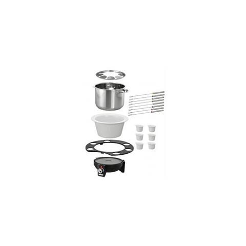 Fondue Elegance 48645 Fonduta Capacità 1.5 Litri Potenza 100 Watt Colore Silver - Foto 2