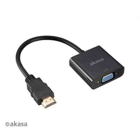 AK-CBHD15-20BK HDMI VGA Nero cavo di interfaccia e adattatore - Foto 1