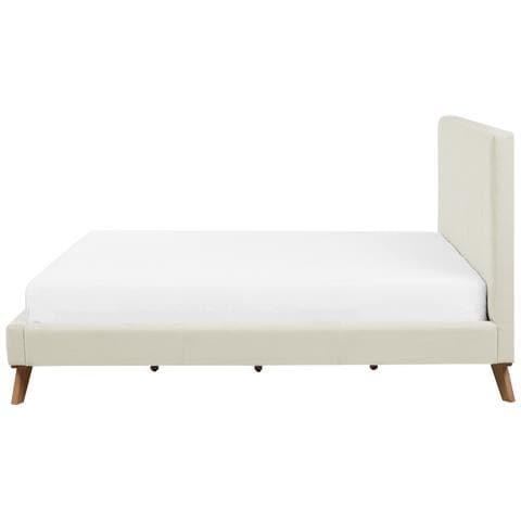 Letto Matrimoniale In Ciniglia Beige 160x200 Cm Talence - Foto 18
