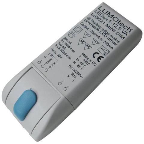 Driver Per Led Corrente Costante 0.35 - 0.7 A 18 - 32 V / dc Dimmerabile, Adatto Per Mobili - Foto 1
