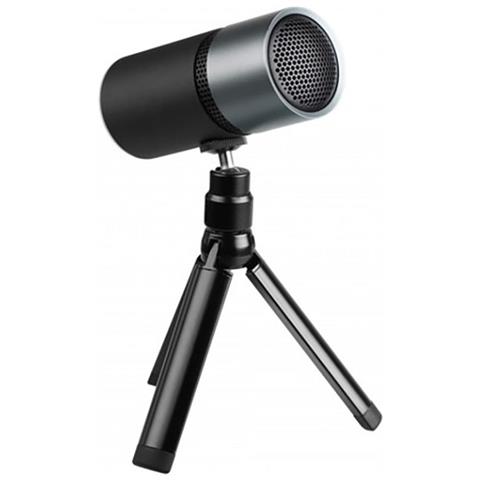 Microfono Modello Pulse 2 Modalità Con Supporto Per Treppiede 96 Khz, Nero - Foto 5