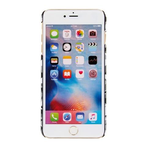 Stylish, Cover Gommata Sottile - Apple Iphone 6 Plus / 6s Plus - Grey Camo - Foto 3