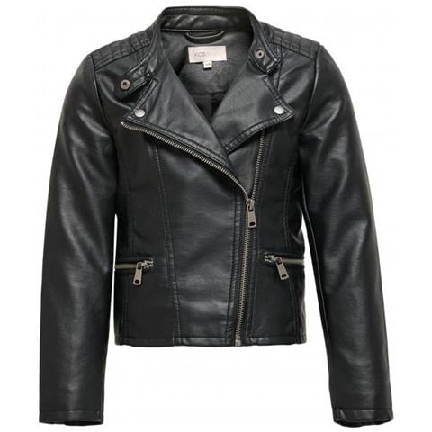 Kids Only Konfreya Faux Leather Biker Giubbotto - Bambina Cm 146 - Foto 1