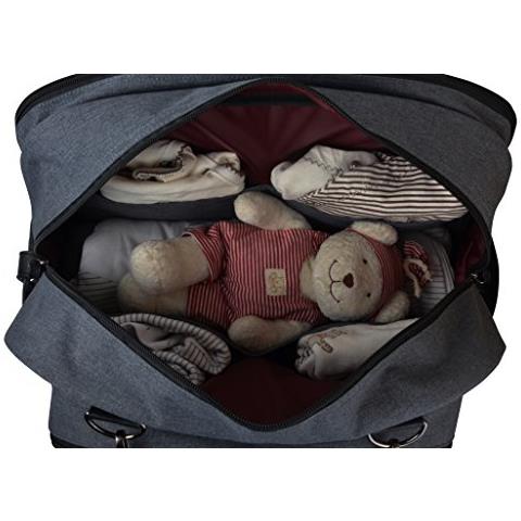 Borsa Fasciatoio Baby On Board Weekend Squadra Fumo Molti Accessori - Foto 2