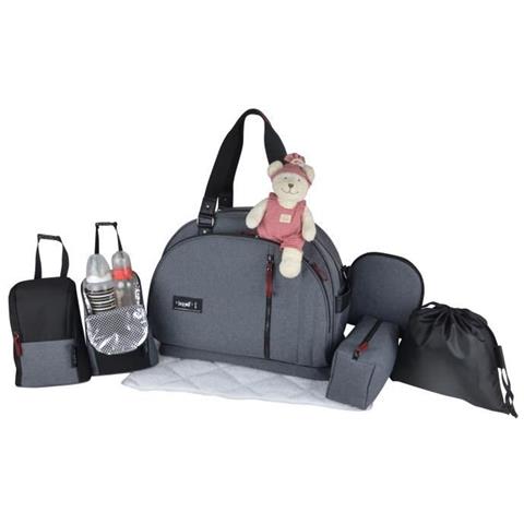 Borsa Fasciatoio Baby On Board Weekend Squadra Fumo Molti Accessori - Foto 6