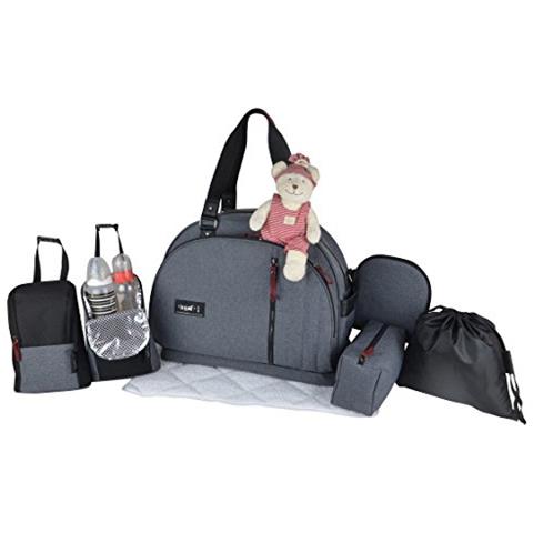 Borsa Fasciatoio Baby On Board Weekend Squadra Fumo Molti Accessori - Foto 1