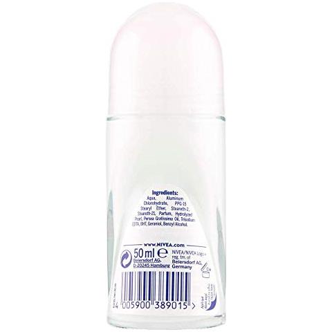 Nivea Pearl & Beauty Deodorante Roll-on In Confezione Da 6 X 50 Ml, Antitraspirante Con Estratti Di Perla, Deo Roll Che Regola La Traspirazione Per 48 H - Foto 3
