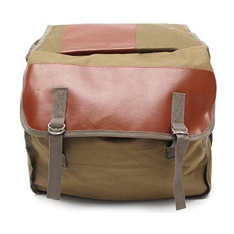Moto Canvas Borse Equine Back Pack Per Haley Sportster Honda - Foto 4