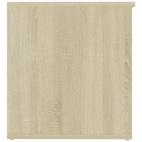 Cassapanca Rovere Sonoma 84x42x46 cm in Legno Ingegnerizzato - Foto 2