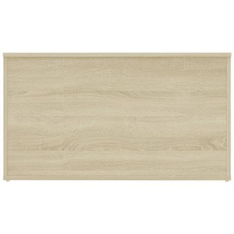 Cassapanca Rovere Sonoma 84x42x46 cm in Legno Ingegnerizzato - Foto 8