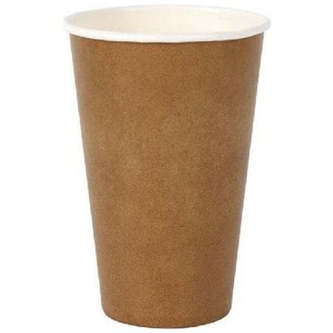 Set Di Bicchieri Algon Monouso Carta Kraft 15 Pezzi 450 Ml (16 Unità) - Foto 2