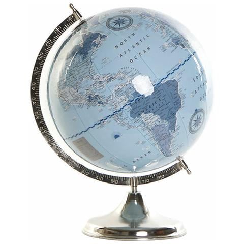 Mappamondo Pvc Alluminio (33 X 33 X 44 Cm) - Foto 1