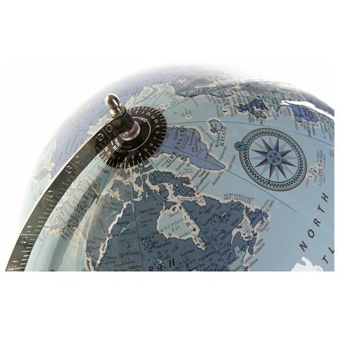 Mappamondo Pvc Alluminio (33 X 33 X 44 Cm) - Foto 3